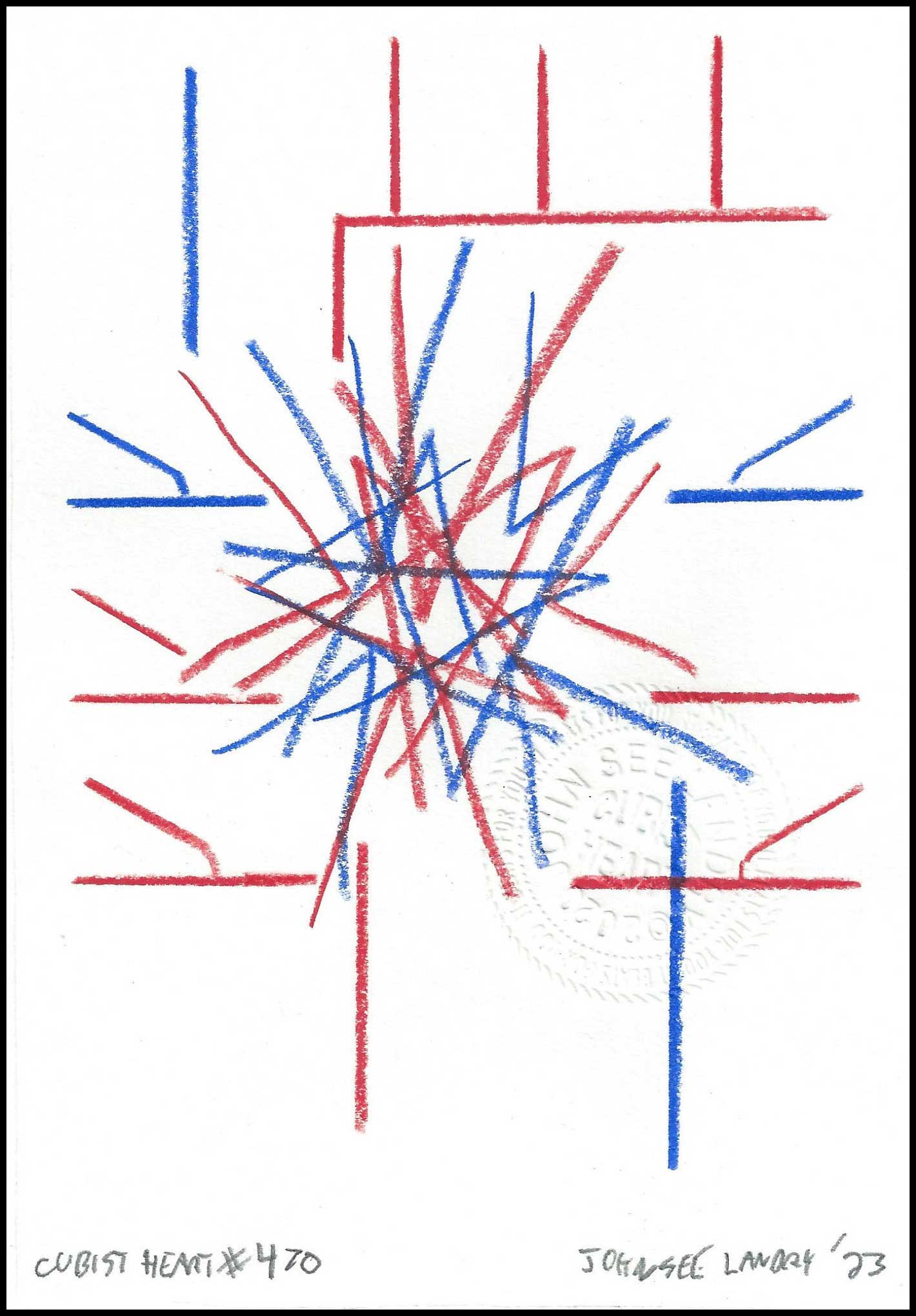CUBIST HEART No. 470